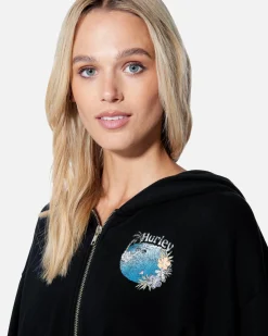 Women Hurley Hoodies & Fleece*Protect The Sea Crop Zip Up Hoodie