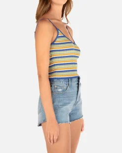 Women Hurley Tops & T-Shirts*Redondo Stripe Sweater Tank