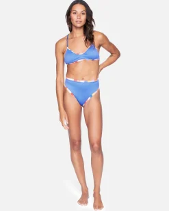 Women Hurley Bikini Tops|Bikinis*Retro Block Cross Back Bikini Top