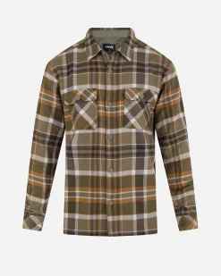 Hurley Tshirts & Tops|Button Downs*Santa Cruz Shoreline Flannel Long Sleeve