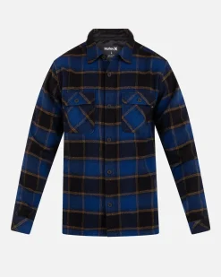 Hurley Tshirts & Tops|Button Downs*Santa Cruz Shoreline Flannel Long Sleeve