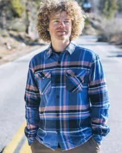 Hurley Tshirts & Tops|Button Downs*Santa Cruz Shorline Long Sleeve Flannel