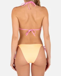 Women Hurley Bikini Bottoms|Bikinis*Smiley Check Moderate Reversible Tie Side Bottom