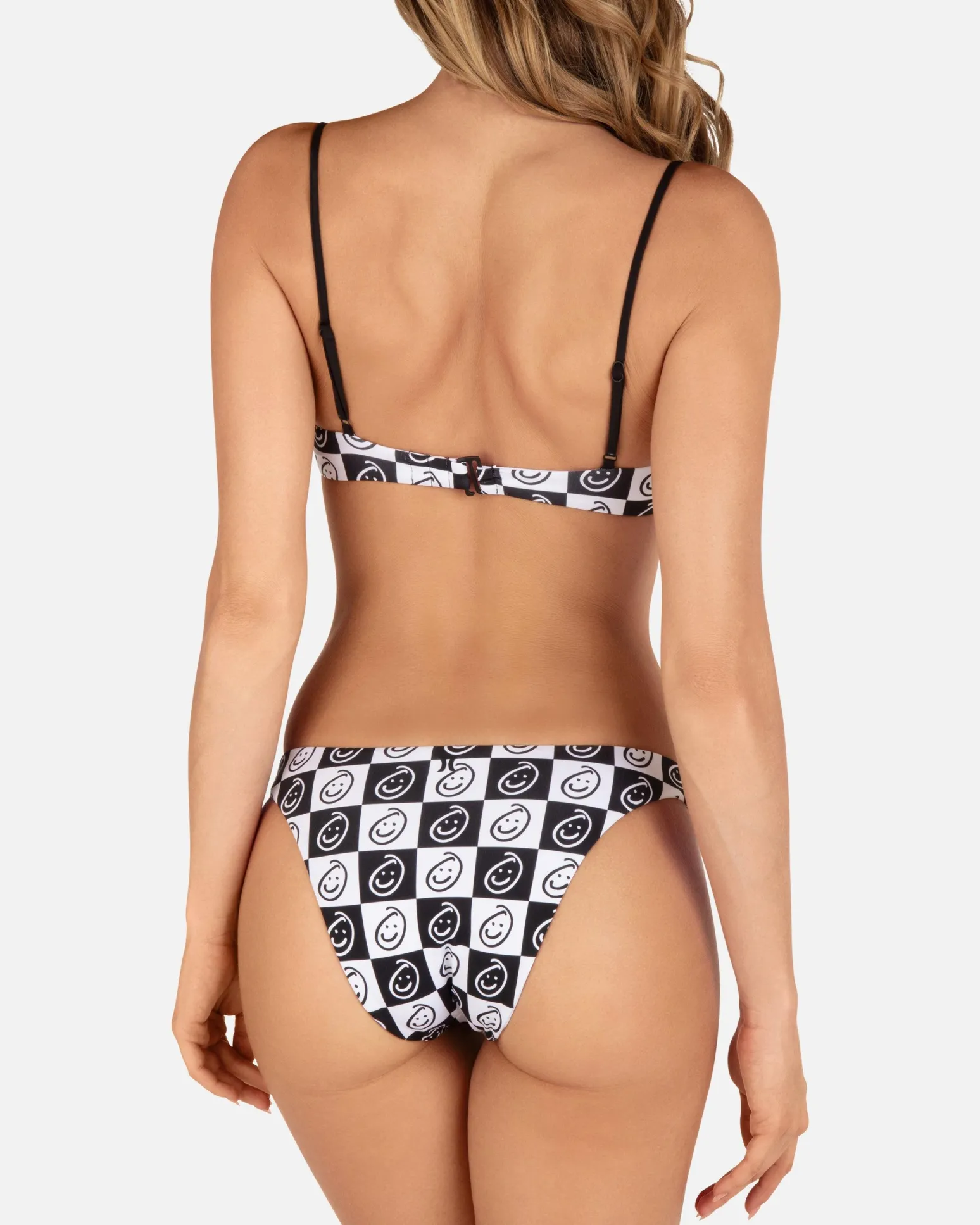 Women Hurley Bikini Bottoms|Bikinis*Smiley Check Reversible Scoop Bottom