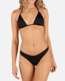 Women Hurley Bikini Bottoms|Bikinis*Solid Cheeky Scoop Bottom