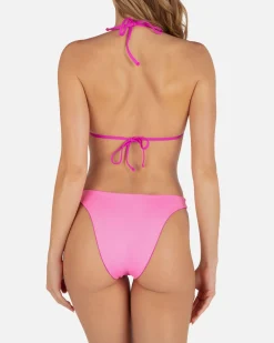 Women Hurley Bikini Tops|Bikinis*Solid Reversible Basic Tri Top