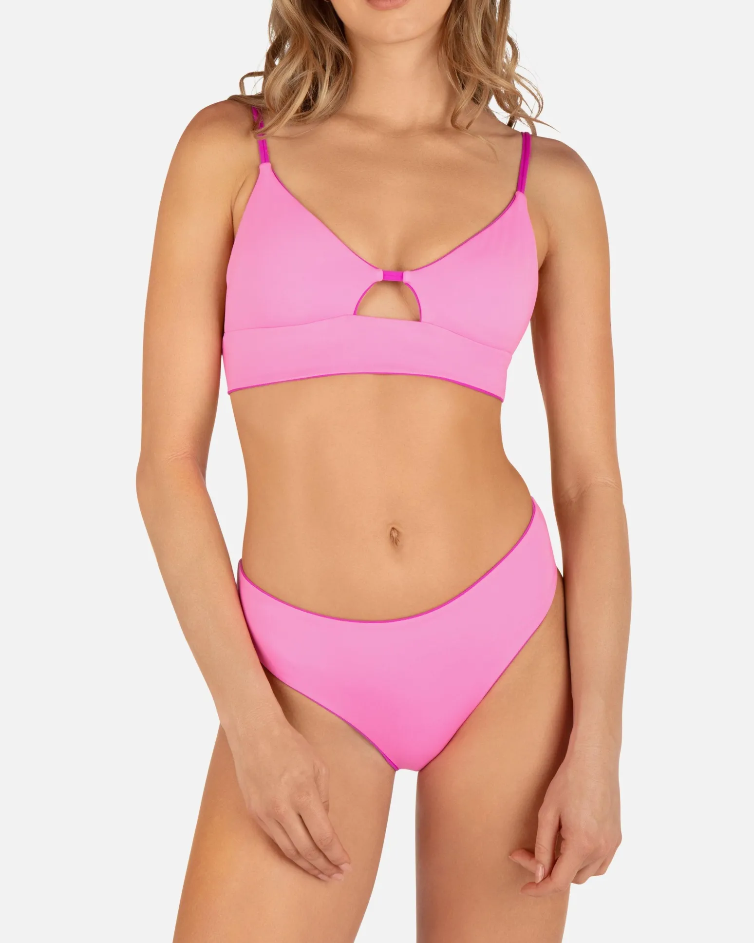 Women Hurley Bikini Bottoms|Bikinis*Solid Reversible Full Bottom
