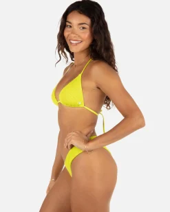 Women Hurley Bikini Tops|Bikinis*Solid Scrunch Classic Tri