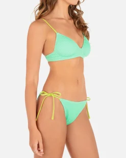Women Hurley Bikini Bottoms|Bikinis*Solid Scrunch Moderate Tie Side Bottom