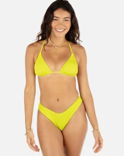Women Hurley Bikini Bottoms|Bikinis*Solid Scrunch V Front Skimpy