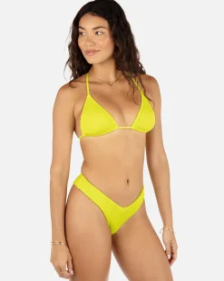 Women Hurley Bikini Bottoms|Bikinis*Solid Scrunch V Front Skimpy