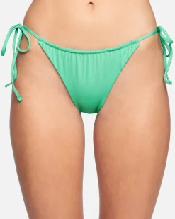 Women Hurley Bikini Bottoms|Bikinis*Solid Slider Tie Side Cheekly Bikini Bottom