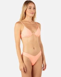 Women Hurley Bikini Bottoms|Bikinis*Solid V Front Skimpy