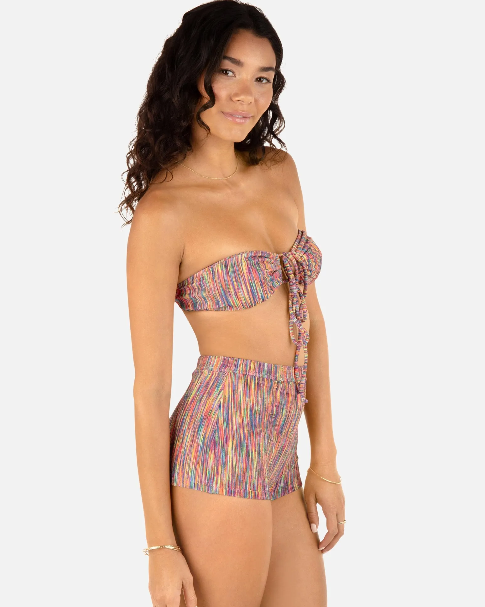 Women Hurley Bikini Tops|Bikinis*Spacedye Scrunch Bandeau