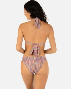 Women Hurley Bikini Bottoms|Bikinis*Spacedye Scrunch Moderate Bottom