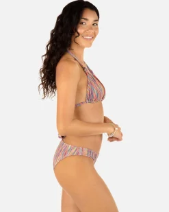 Women Hurley Bikini Tops|Bikinis*Spacedye Scrunch Soft Tie Triangle