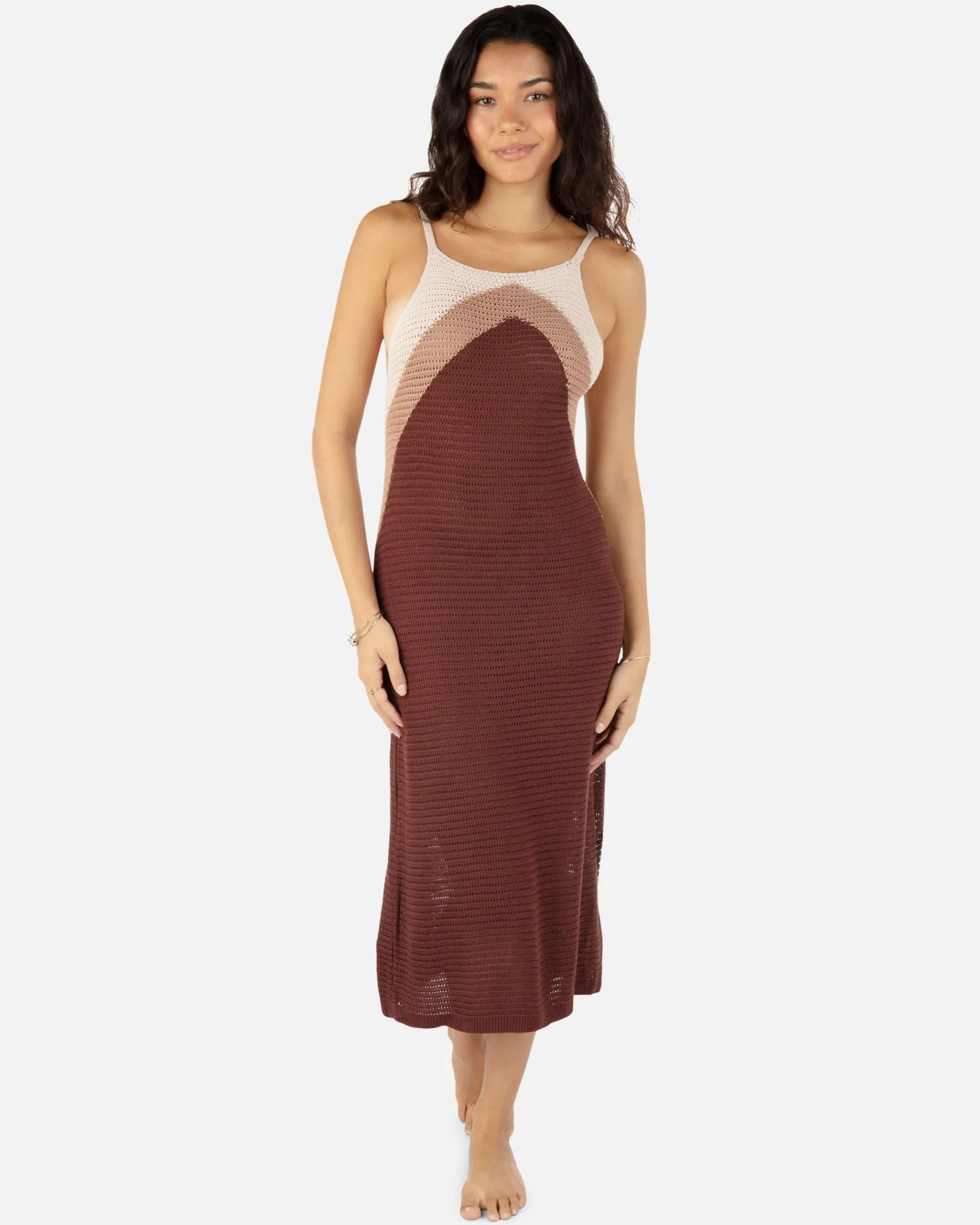 Women Hurley Dresses & Rompers*Sweater Knit Halter Midi Dress