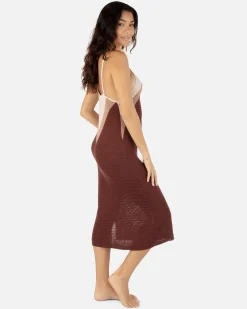 Women Hurley Dresses & Rompers*Sweater Knit Halter Midi Dress