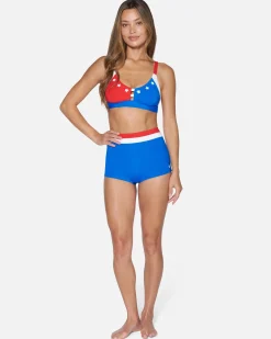 Women Hurley Bikini Tops|Bikinis*Team Moore Tab Scoop Top