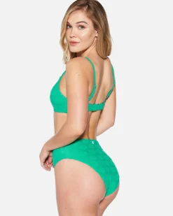 Women Hurley Bikini Bottoms|Bikinis*Terry Pop Moderate High Waist Bottom