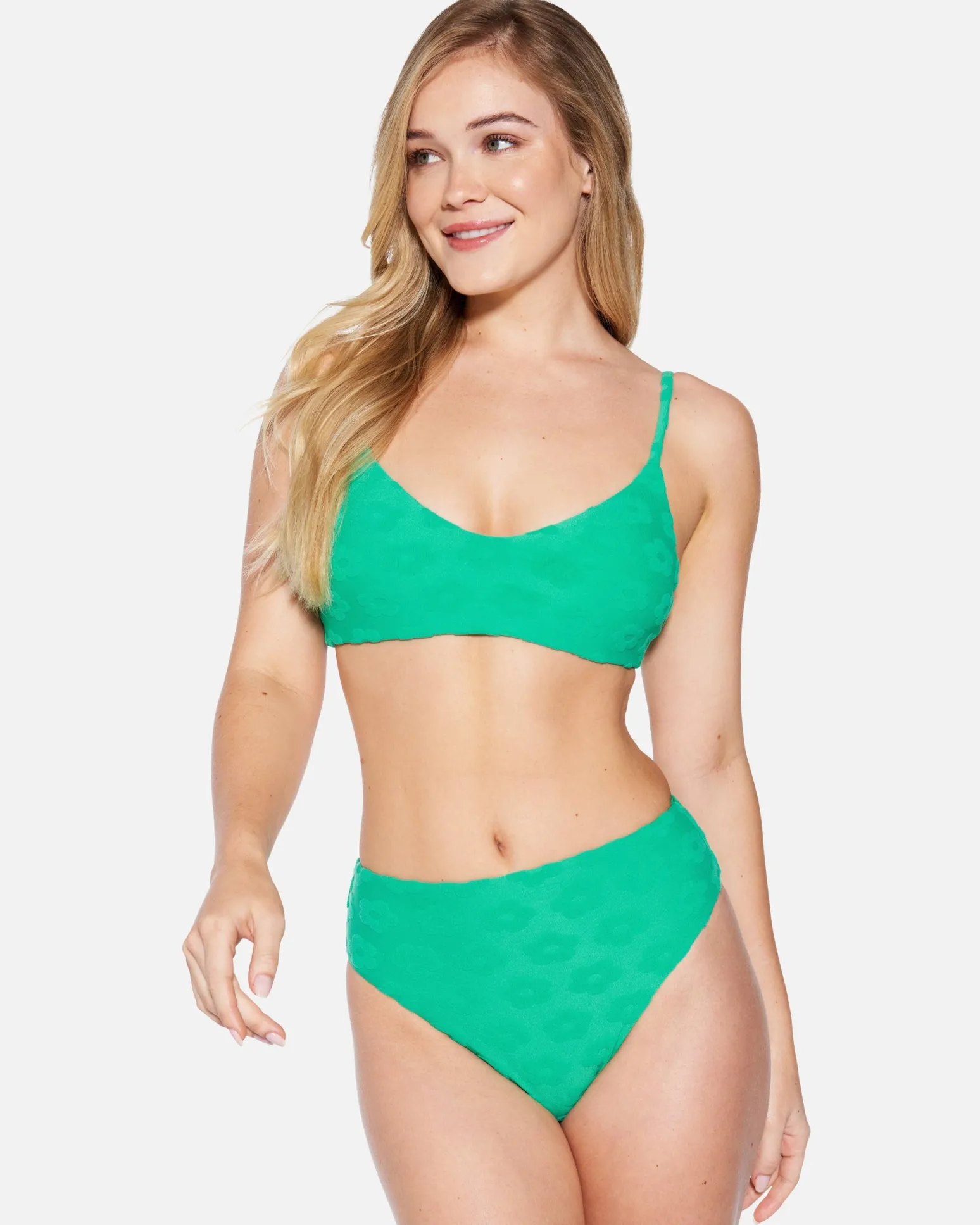 Women Hurley Bikini Bottoms|Bikinis*Terry Pop Moderate High Waist Bottom