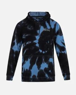 Hurley Hoodies & Fleece*Tidal Wave Tie Dye Fleece Pullover