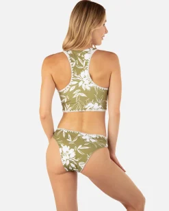 Women Hurley Bikini Bottoms|Bikinis*Waimea Valley Max Mid Rise Cheeky Bottom