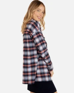 Women Hurley Tops & T-Shirts*Wilson Boyfriend Flannel