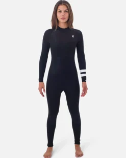 Women Hurley Fullsuits|Fullsuits*Womens Advantage 4/3mm Back Zip Fullsuit