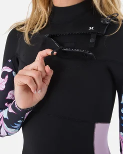 Women Hurley Fullsuits|Fullsuits*Womens Advantage Plus Printed 3/2MM Fullsuit