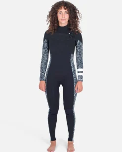 Women Hurley Fullsuits|Fullsuits*Womens Plus Printed 4/3mm Fullsuit
