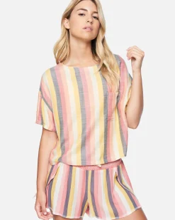 Women Hurley Tops & T-Shirts*Woven Boxy Top